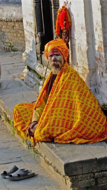 One more Saddhu (of many at this temple)