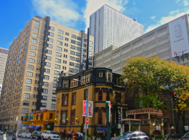 Chicago--the old amidst the new